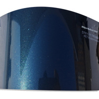 WRAPMASTER 1.52*17m Film Vinyle Adhésif pour Voiture Vert Métallisé Brillant Avalon en PET PVC, Effet Changeant de Couleur, Anti-Rayures