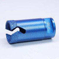 Foret diamanté pour verre, céramique, pierre, béton, accessoires pour outils électroportatifs Dremel, scie cloche, foret à noyau, coupe-noyau