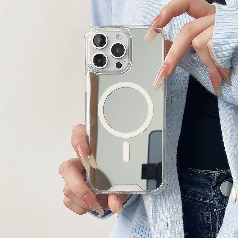 Mirror magnetic suction