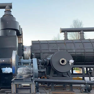 Coquille de noix cosses de noix de pécan charbon de bois faisant la machine biomasse ordures urbaines ordures déchets poêle à carbonisation - Product Image 1