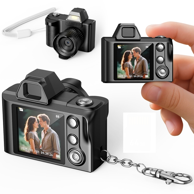 High Quality Pocket Mini Camera Fashionable Continuous Shooting Durable Battery Photography Digital Camera