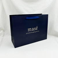 Sacs en papier cadeau personnalisés de luxe pour chaussures de vente au détail, avec poignée et impression de logo pour boutique