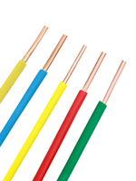 Kabel Listrik OFC BV 99,99% Inti Tunggal Keras Tahan Api untuk Instalasi Rumah, Kabel Suplai Daya, Harga Pabrik