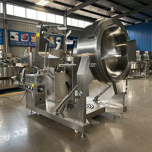 เครื่องผสมอาหารอัตโนมัติแบบเหนี่ยวนำไฟฟ้าความจุสูงกาต้มน้ำทำอาหารอุตสาหกรรมผลิตเนื้อวัว - Product Image 5