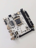 Nouvelle carte mère de bureau Intel H310-ITX blanche, mini-ordinateur de bureau, LGA1151, DDR3 double canal, prise en charge SATA, 6e/7e/8e/9e génération