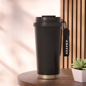 Taza de Café Portátil de Acero Inoxidable 316 Lily Valley, Taza de Doble Pared con Aislamiento al Vacío de Alta Calidad, Artículos Promocionales - Product Image 3