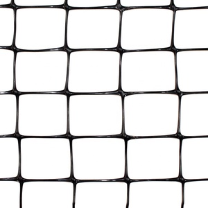 รั้วกั้นเพื่อความปลอดภัยตาข่ายพลาสติก PE สีดำตาข่ายไก่สำหรับฟาร์มสัตว์ปีกตาข่ายกวาง - Product Image 1