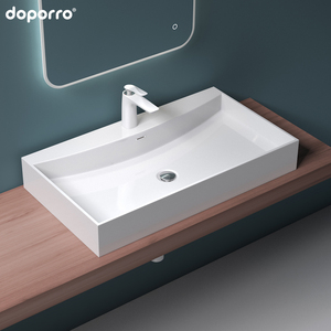 <span class=keywords><strong>Doporro</strong></span> OEM/ODM mineral guss über gegen top hand waschbecken schrank waschbecken becken - Product Image 6
