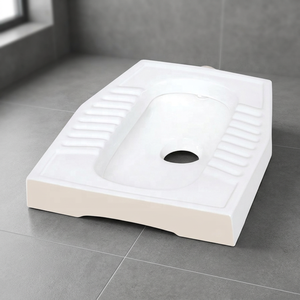 Inodoro de Cerámica Blanco Vistaar, Tipo Squat Oriental, para Mercados Africanos - Product Image 3
