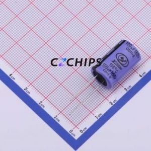 Condensador Electrolítico de Aluminio de Orificio Pasante ECE2CM101K21OTPO, Orificio Pasante, D13xL21mm 100uF 20% 160V 695mA-100kHz - Product Image 1