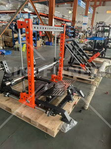Machine à Squats à Charge de Plaques Série SM RP pour Salle de Sport Commerciale, Équipement Simple pour <span class=keywords><strong>Presse</strong></span> à Jambes, Machine à Soulever les Mollets <span class=keywords><strong>Debout</strong></span> - Product Image 4