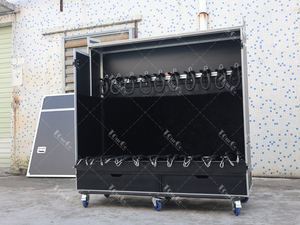 <strong>Professional</strong>-grade and Durable Rugged 10-Way Guitar <strong>Vault</strong> Flight Case - Product Image 4