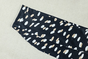 Nuovi Arrivi Estate 2026: Completo Due Pezzi Donna Trendy con Pantaloni a <span class=keywords><strong>Pois</strong></span> - Product Image 6