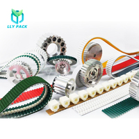 Courroie de distribution synchrone de transmission PU T10 pour l'industrie de l'emballage personnalisée