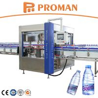 Machine d'étiquetage de bouteilles PET réglable de 300 ml à 1,5 L avec colle OPP, conception personnalisée pour usine, ligne complète