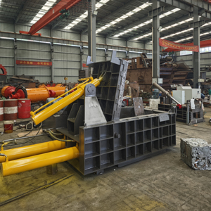 2024 UAE thị trường bán hàng nóng phế liệu kim loại balers Bale Máy ép phế liệu baling Máy ép - Product Image 1