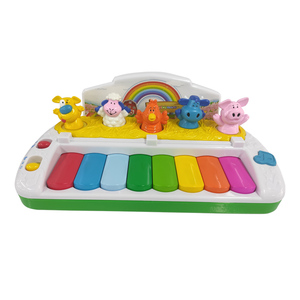 Bambino educazione precoce illuminazione 8 chiavi bambini musica giocattolo educativo pianoforte tutti i tipi di musica - Product Image 2