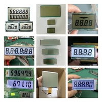 Écran à Cristal Liquide HTN LCD 12 Chiffres 100 Broches Tokheim Wayne Gilbarco Tatsuno Gda
