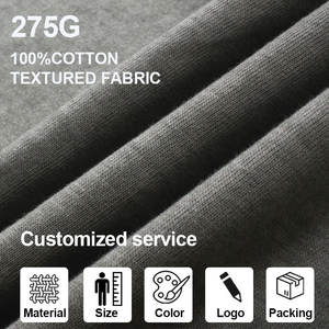 Camisetas de gran tamaño Vintage con lavado ácido para hombre, ropa de calle personalizada de 100% algodón, camisetas gráficas de talla grande, camiseta en blanco Vintage personalizada - Product Image 5