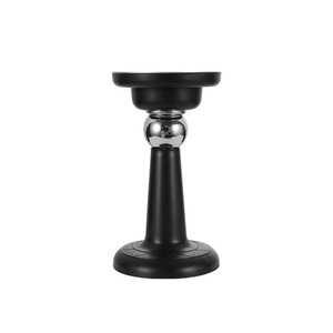 Tope de Puerta Magnético Silencioso Anticolisión de Diseño Moderno y Simple de Acero Plástico Sin Taladro para Uso Doméstico, Montaje en Pared o Suelo - Product Image 5