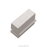 Brique réfractaire de haute qualité, brique en argile frittée, briques AZS, AZS 33 #   Brique réfractaire à haute teneur en alumine Bock pour four à verre