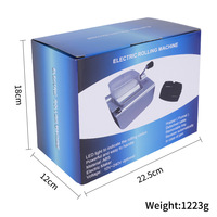 Vente en gros Petite machine à rouler électrique automatique de 8mm de haute qualité avec cendrier portable Accessoires pour fumer du tabac