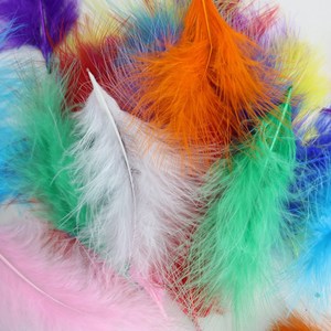 Fournisseur de Plumes en Gros : Plumes de Marabout de Dinde 5-6 Pouces <span class=keywords><strong>pour</strong></span> Artisanat, <span class=keywords><strong>Attrape</strong></span>-rêves, Décoration et Montage de Mouches - Product Image 5