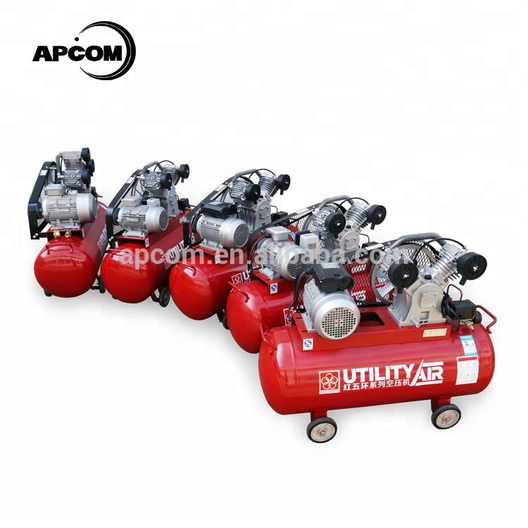 Compresseur d'air à piston APCOM 8 bars 5 cv 4 kw compresseur d'air 8bar 5hp 4kw