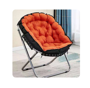 Salon avec chaises rembourrées pliables Écouter de la musique et lire chaises longues confortables pendant les loisirs - Product Image 1