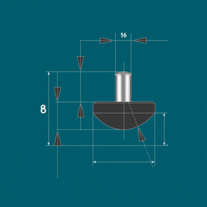 Conseils de mesure pour comparateurs M2.5 6g R6 10 Outils de mesure de précision - Product Image 2