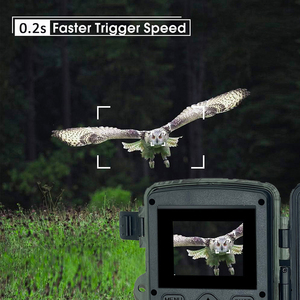 Piège de <span class=keywords><strong>chasse</strong></span> pour animaux avec vision nocturne Objectif grand angle Capteur d'imagerie 4K étanche Batterie à pile sèche Caméra de piste de vie sauvage - Product Image 2