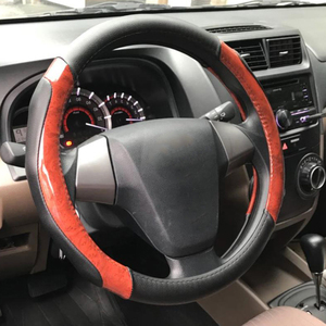 Vente en gros de housse de <span class=keywords><strong>volant</strong></span> en cuir PU sur mesure de 15 pouces pour Citroën C4 Picasso (2007-2013) - Product Image 2