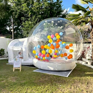 Tente gonflable à bulles avec ventilateur intégré, bâche en PVC, garantie 1 an, installation facile pour événements en plein air - Product Image 2