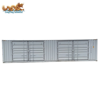Portes multi-latérales avec ouverture 40 pieds Portable Self Storage 40 Ft 40 Length High Cube Open Side with 4 Doors Shipping Container