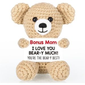 Ositos <span class=keywords><strong>de</strong></span> Peluche Alegres Hechos a Mano con Ganchillo - Regalos Perfectos <span class=keywords><strong>para</strong></span> Hijos, Niñas, Maestros, Amigos y Jefes - Product Image 2