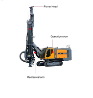 Chine vente chaude KT25 cabine intégrée foreuse hydraulique dth foreuse machine