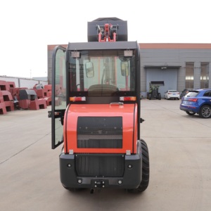 Mini-chargeur frontal diesel 2026 Al18 Hengli Hydraulics 4x4 à grande hauteur de levage pour la construction et la manutention des fruits en verger - Product Image 4