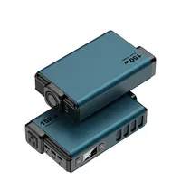 Estación de energía solar portátil de 150W, almacenamiento de energía de 32000mAh, CA de 110V para fuente de alimentación del mercado de EE. UU. con función de soporte