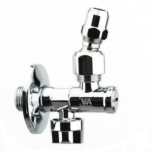 Robinet sous évier LUX 1/2 X 3/8 chromé avec filtre pivotant - Product Image 1