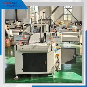 Machine à scier à découper l'aluminium à tête unique de haute précision, scie <span class=keywords><strong>circulaire</strong></span> à onglet de précision pour PVC/UPVC, moteur et PLC 3KW 220V/380V - Product Image 5