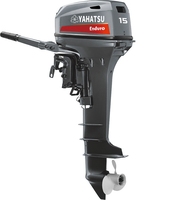 Motor tempel YAMAHA, YAHATSU 2 Stroke 15hp Enduro, mesin laut, kompatibel dengan Motor perahu YAMAHA asli dan suku cadang