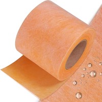 Membrane d'étanchéité en tissu PP PE, membrane de découplage, membrane de douche pour sous-couche de carrelage, revêtement de sol, salle de bain, sauna
