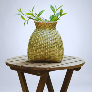 Cesta de Pesca de Bambú Tejida a Mano, Ecológica, Cesta de Almacenamiento Natural, Equipo de Pesca para Exteriores, Proveedor de Vietnam - Product Image 1