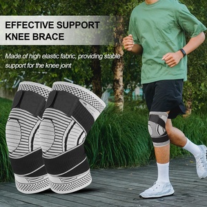 Bóng chuyền Miếng đệm đầu gối bảo vệ bọt đầu gối niềng răng nghề thể thao thoáng khí biểu tượng tùy chỉnh hỗ trợ đầu gối - Product Image 5