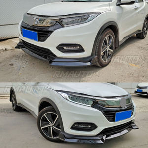 Accesorios para coche: Embellecedor de cubierta de splitter, labio de parachoques delantero, estilo de lifting facial para HONDA HRV HR-V 2019 2020 2021 - Product Image 5