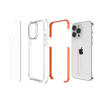 Coques de téléphone en acrylique transparent de haute qualité pour iPhone 17 Pro Max 16 Pro Max 15 14 13 6,1 pouces – Étui mince translucide antichoc