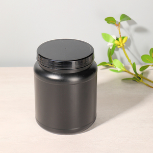 Bocaux de supplément de poudre de protéine en plastique HDPE à large <span class=keywords><strong>bouche</strong></span> de 1500ml avec couvercle à vis - Product Image 4