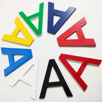 Lettres Boîtier PVC Personnalisées pour Logo de Marque d'Entreprise, Bureau et Enseigne Commerciale