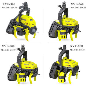 XUVOL XVF-500E, Tractor con Garra Rotatoria para Troncos, a Gasolina, Equipo de Tala de Árboles, Maquinaria Forestal, Motor para Árboles Forestales - Product Image 5