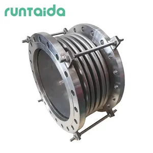 Runtaida esnek kompansatör paslanmaz çelik 304 316 321 310s metal körüklü genleşme eki